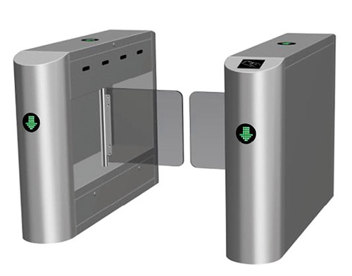 豪華橋式平面圓弧擺閘