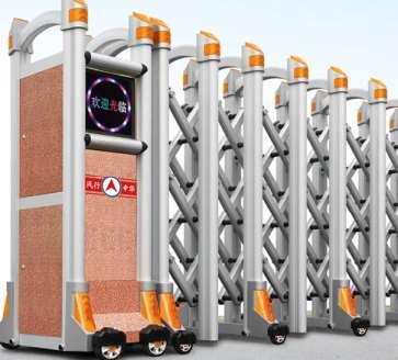 電動伸縮門的結構組件分析