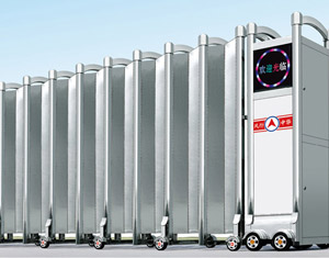 不銹鋼伸縮門鋼軌的安裝方法